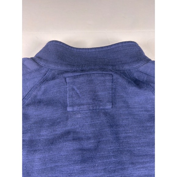 Lilly Pulitzer Luxletic Atleisure Navy Blue Quarter Zip Pullover Gold Hardware M - Picture 6 of 10